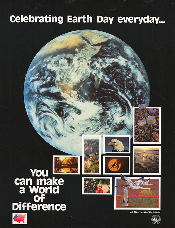 A Vintage Earth Day Poster