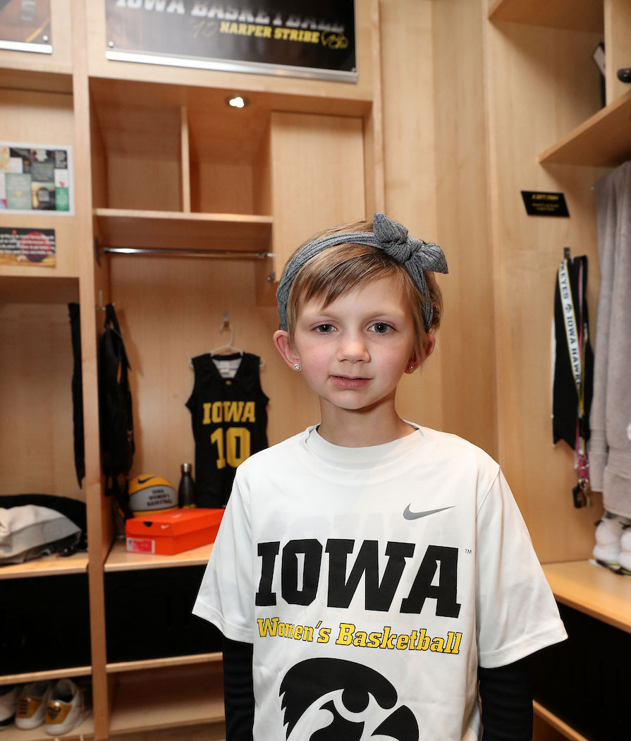 Harper in locker room